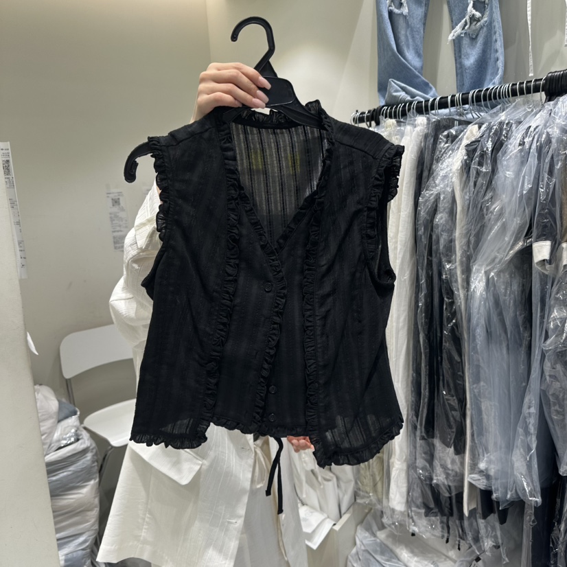 AT THE END韓國代購女裝新品休閑人氣26夏季時尚吊帶背心AT THE END吊帶/背心圖色2