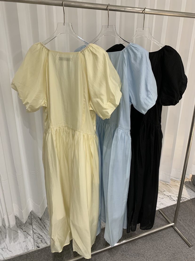 FABRIC東大門實拍韓國女裝新款推薦26夏季熱賣時尚連衣裙FABRIC連衣裙