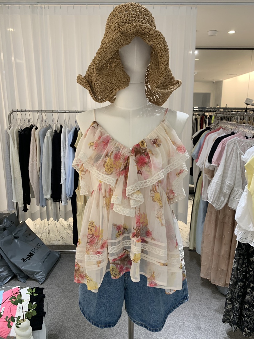 FABRIC韓國代購女裝新品職業推薦26春夏人氣休閑吊帶背心FABRIC吊帶/背心