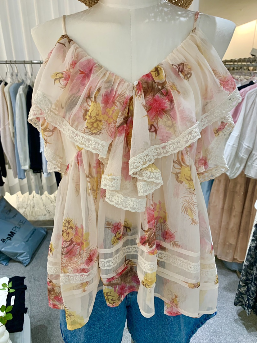 FABRIC韓國代購女裝新品職業推薦26春夏人氣休閑吊帶背心FABRIC吊帶/背心