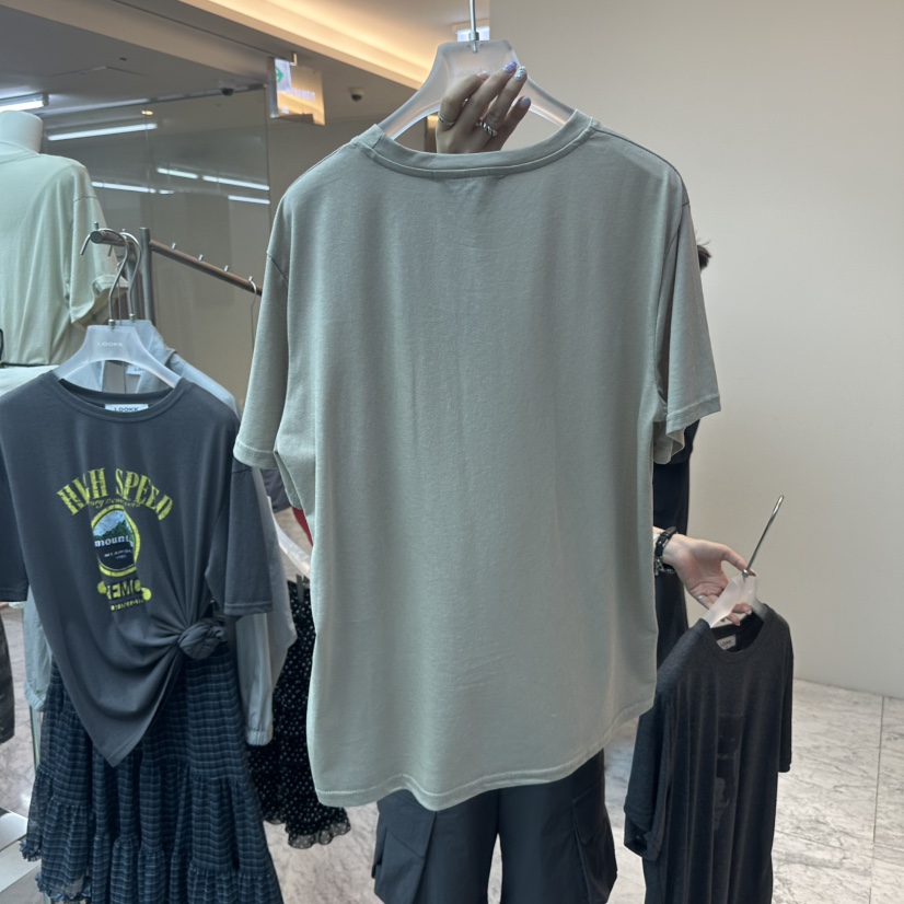 LOOKK/MIMME韓國直郵女裝新品熱賣時尚人氣26春夏職業T恤LOOKK/MIMMET恤