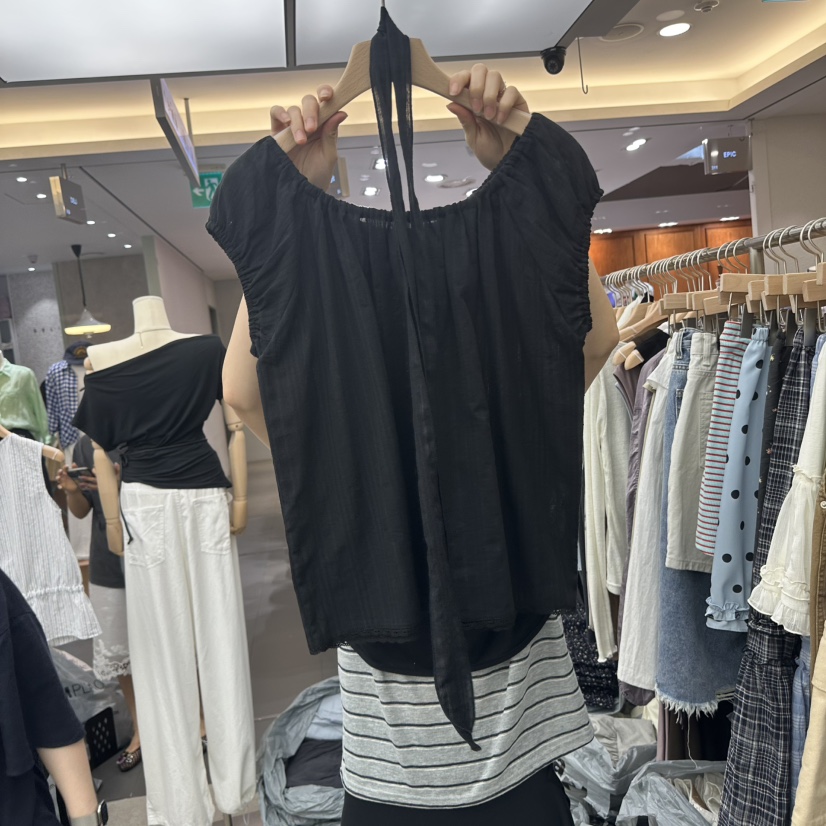 I MFACT韓國東大門代購女裝新品熱賣人氣吊帶背心含脖帶I MFACT吊帶/背心圖色2