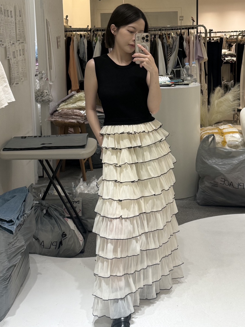 FABRIC韓國直郵實拍女士新品職業熱賣休閑人氣26春夏連衣裙FABRIC連衣裙