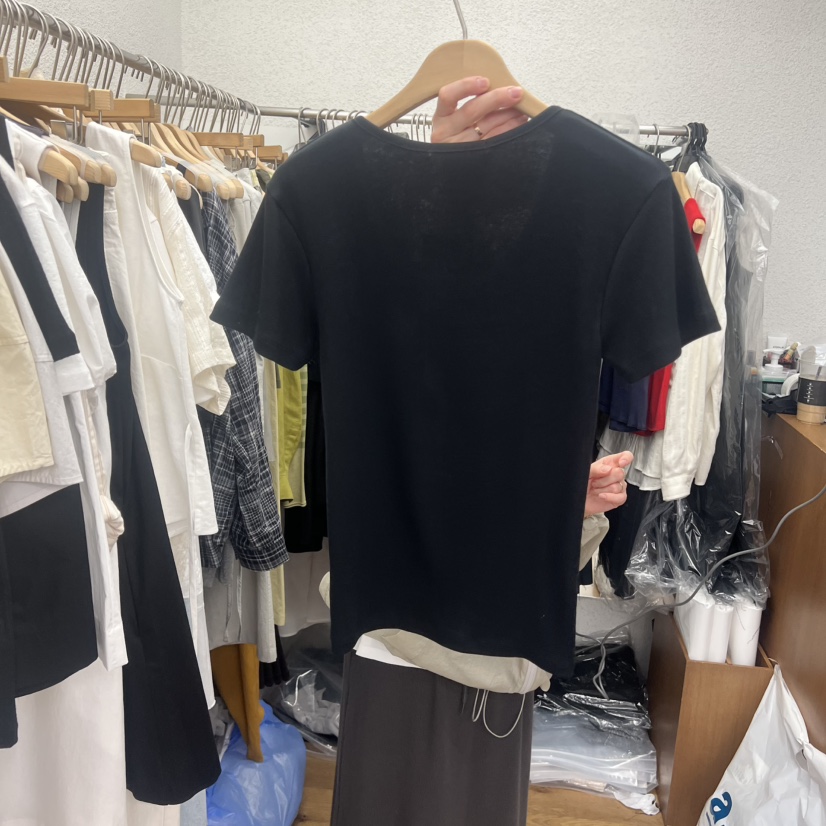 ROMANTICIZE韓國東大門代購女裝新款人氣26夏季26春夏T恤ROMANTICIZET恤