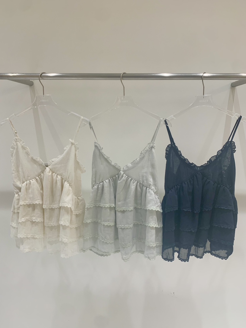 FABRIC韓國代購女士新款26夏季職業人氣休閑26春夏吊帶背心FABRIC吊帶/背心