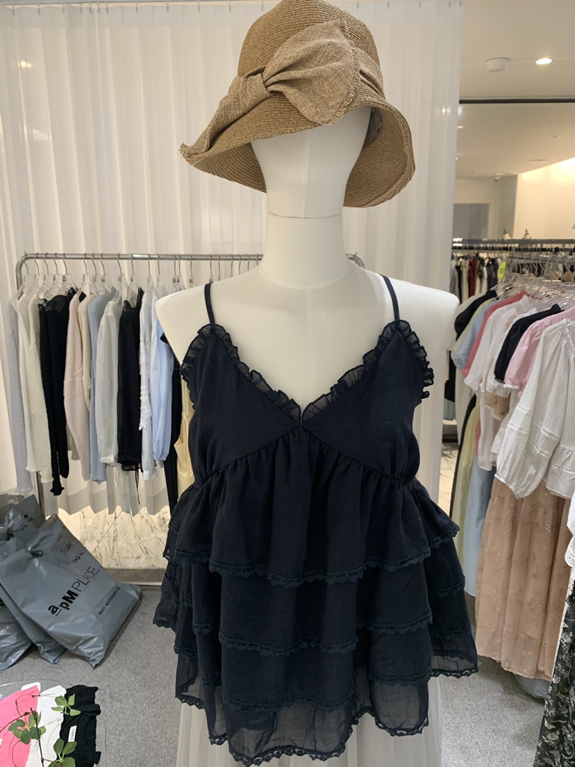 FABRIC韓國代購女士新款26夏季職業人氣休閑26春夏吊帶背心FABRIC吊帶/背心