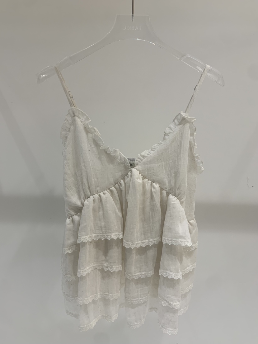 FABRIC韓國代購女士新款26夏季職業人氣休閑26春夏吊帶背心FABRIC吊帶/背心圖色1