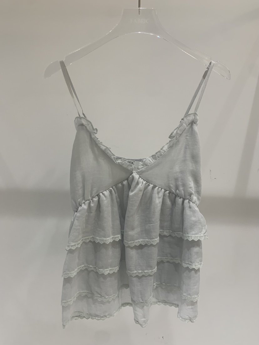 FABRIC韓國代購女士新款26夏季職業人氣休閑26春夏吊帶背心FABRIC吊帶/背心圖色2