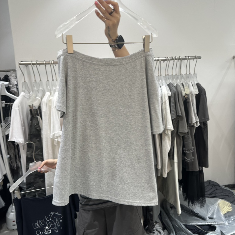 LOOKK/MIMME韓國代購女裝新款推薦職業人氣26春夏休閑T恤LOOKK/MIMMET恤