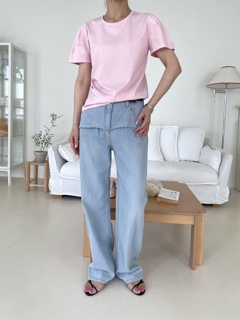 EDITION-P東大門實拍韓國女裝新品職業熱賣26春夏人氣T恤EDITION/CHAHEET恤