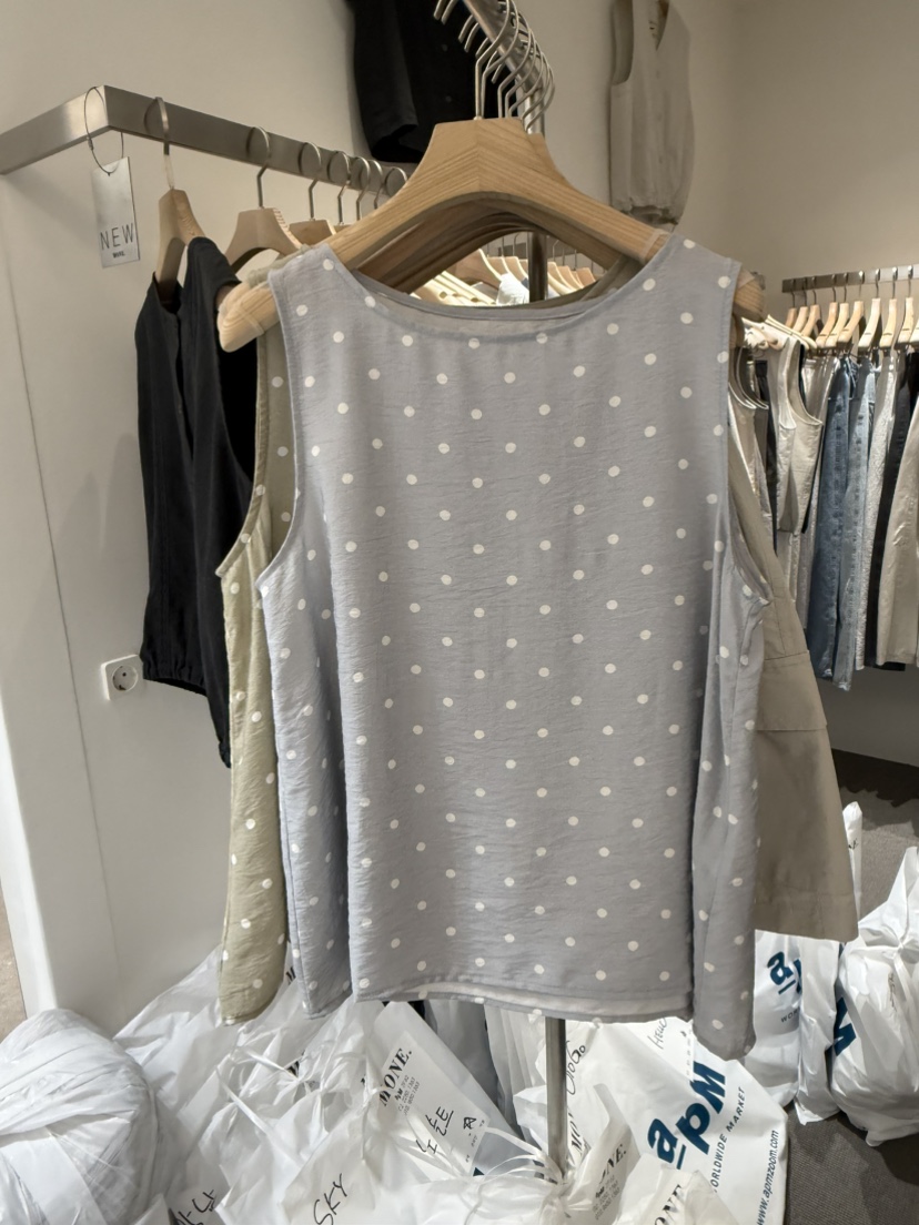 MONE-A韓國東大門直郵女裝新品26春夏時尚吊帶背心天絲無袖MONE-A吊帶/背心圖色3