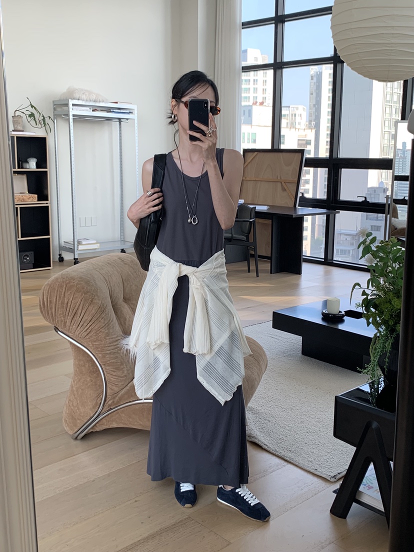 LOFN韓國直郵女裝新品推薦職業26夏季時尚休閑人氣連衣裙LOFN連衣裙