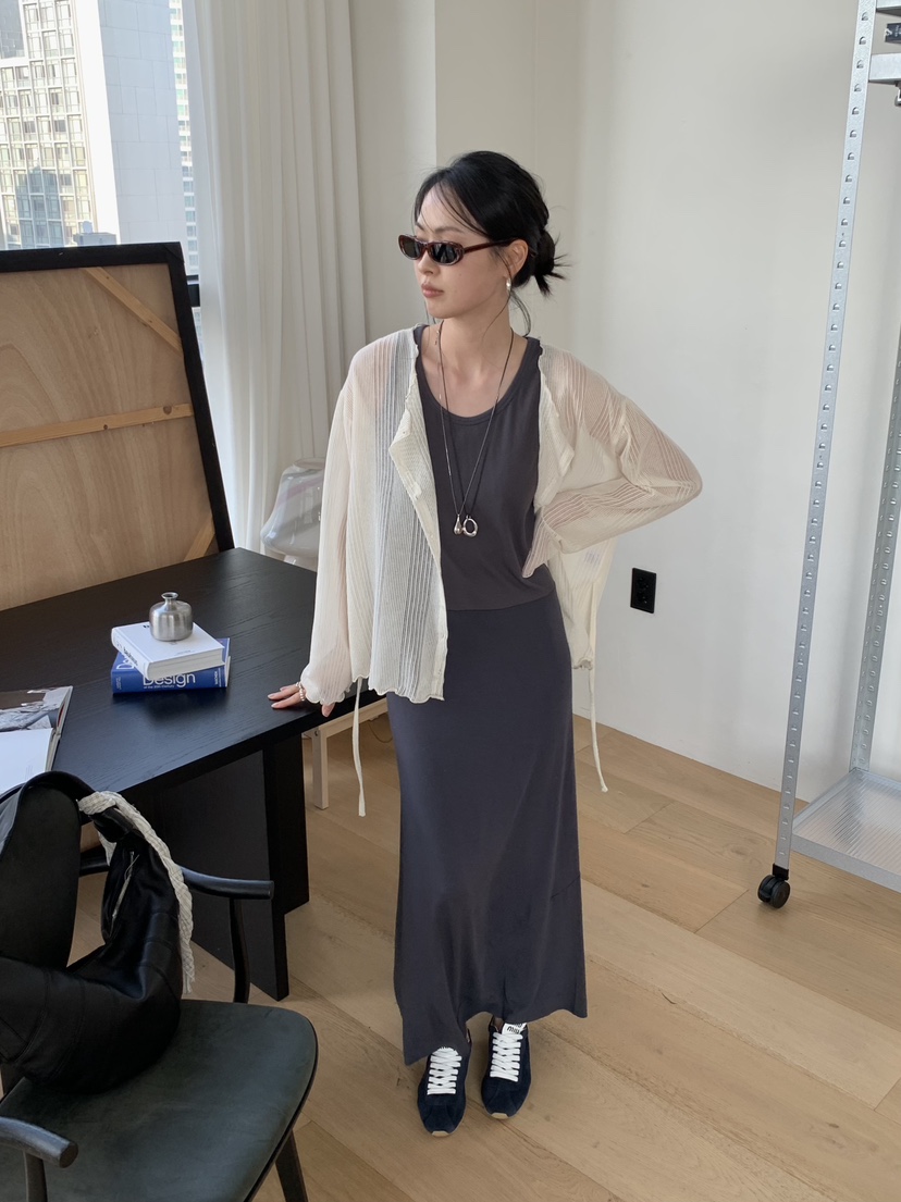LOFN韓國直郵女裝新品推薦職業26夏季時尚休閑人氣連衣裙LOFN連衣裙