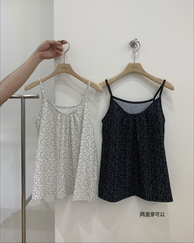 JUEDE東大門實拍韓國女裝新款26夏季吊帶背心JUEDE吊帶/背心