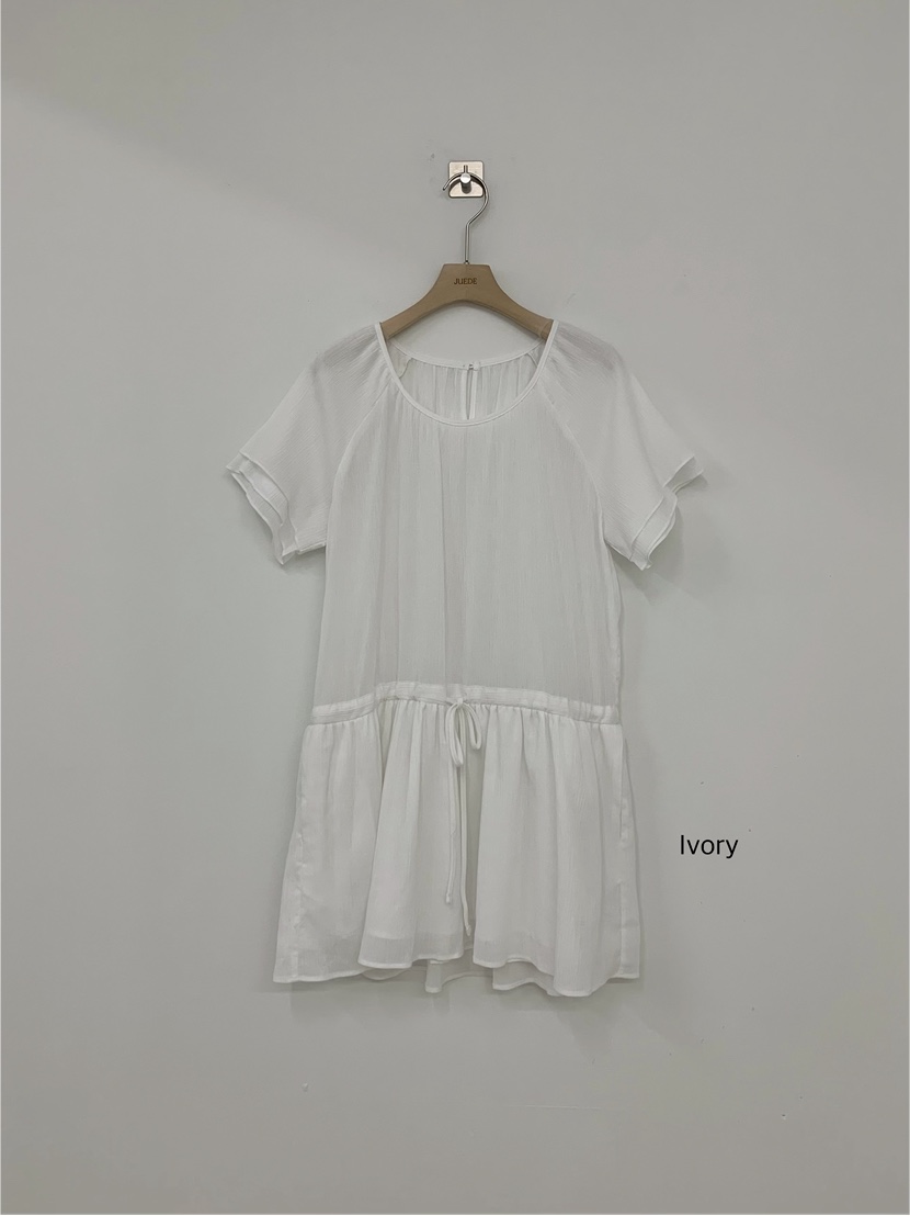 JUEDE韓國直郵實拍女士新品26夏季連衣裙JUEDE連衣裙圖色1