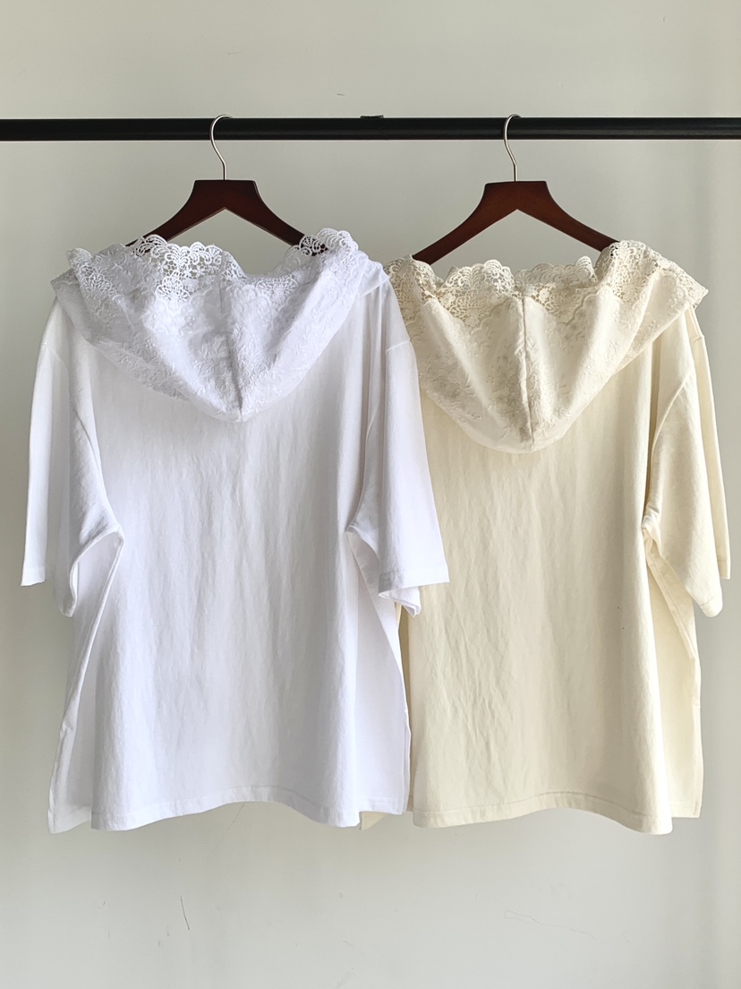 DAVICHI/D.SECOND韓國東大門代購女士新品26夏季T恤蕾絲DAVICHI/D.SECONDT恤