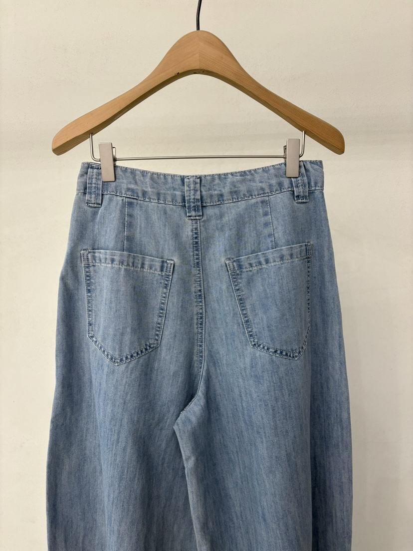 OHAO韓國代購女士新品人氣職業推薦休閑26夏季時尚牛仔褲OHAO/HA MONG牛仔褲