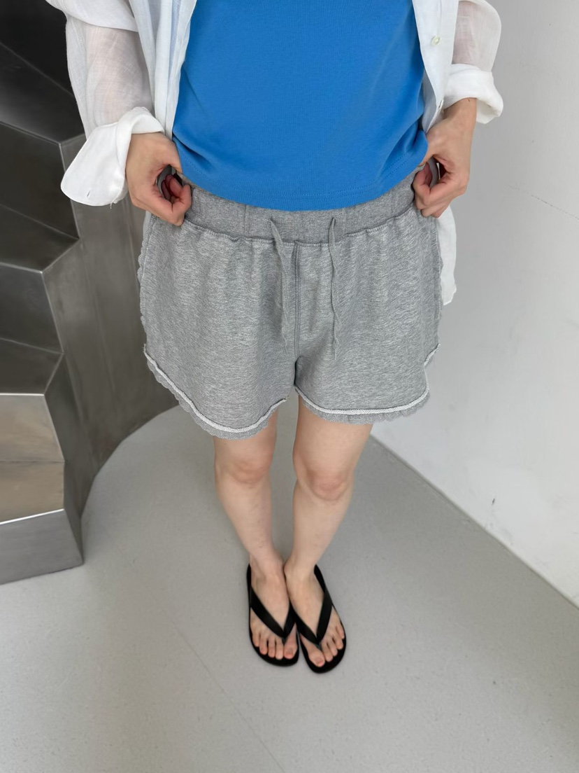 ARKIE/TAF東大門實拍韓國女士新款職業26春夏推薦短褲蕾絲ARKIE/TAF短褲