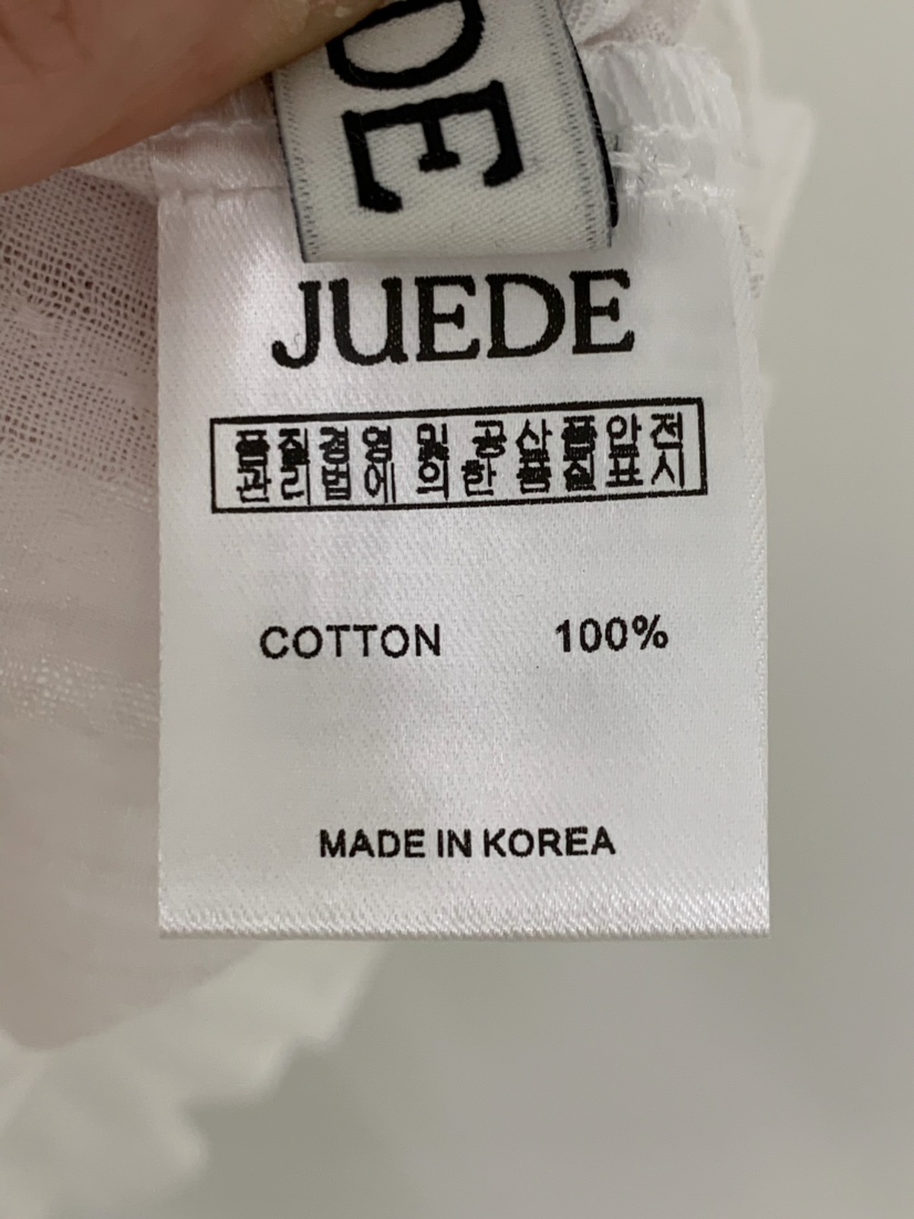 JUEDE韓國直郵女士新款人氣襯衫蕾絲衫JUEDE襯衫/蕾絲衫