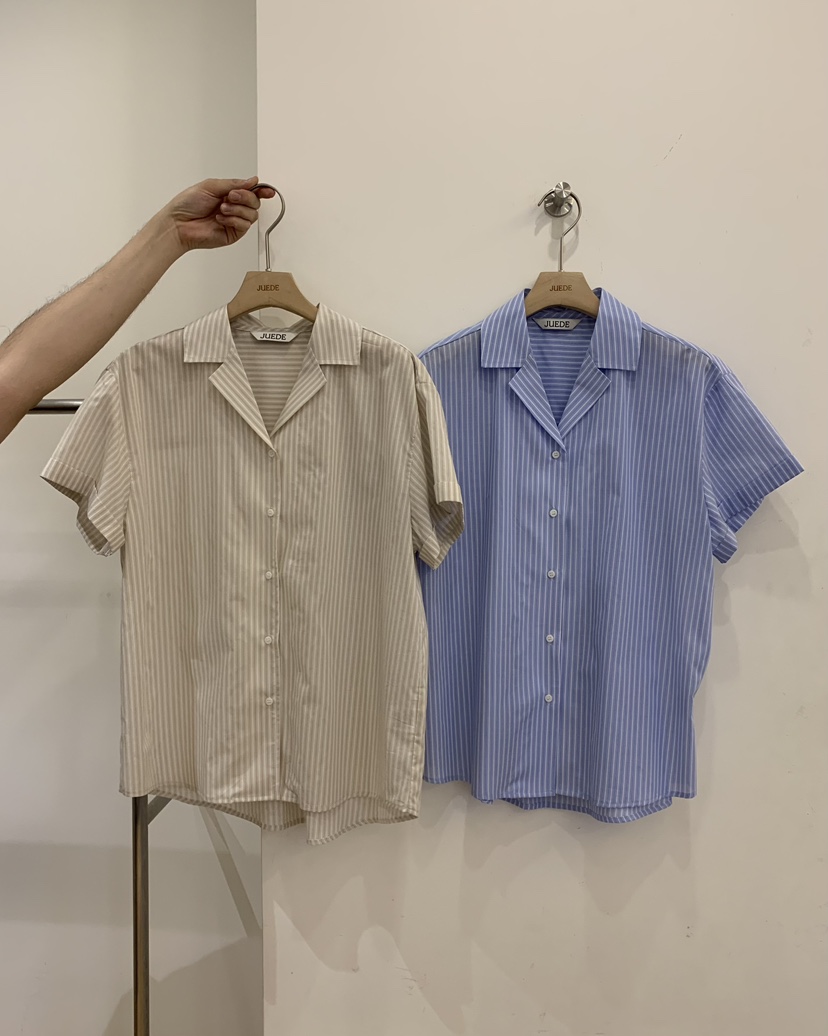 JUEDE韓國東大門代購女裝新品26春夏襯衫蕾絲衫JUEDE襯衫/蕾絲衫
