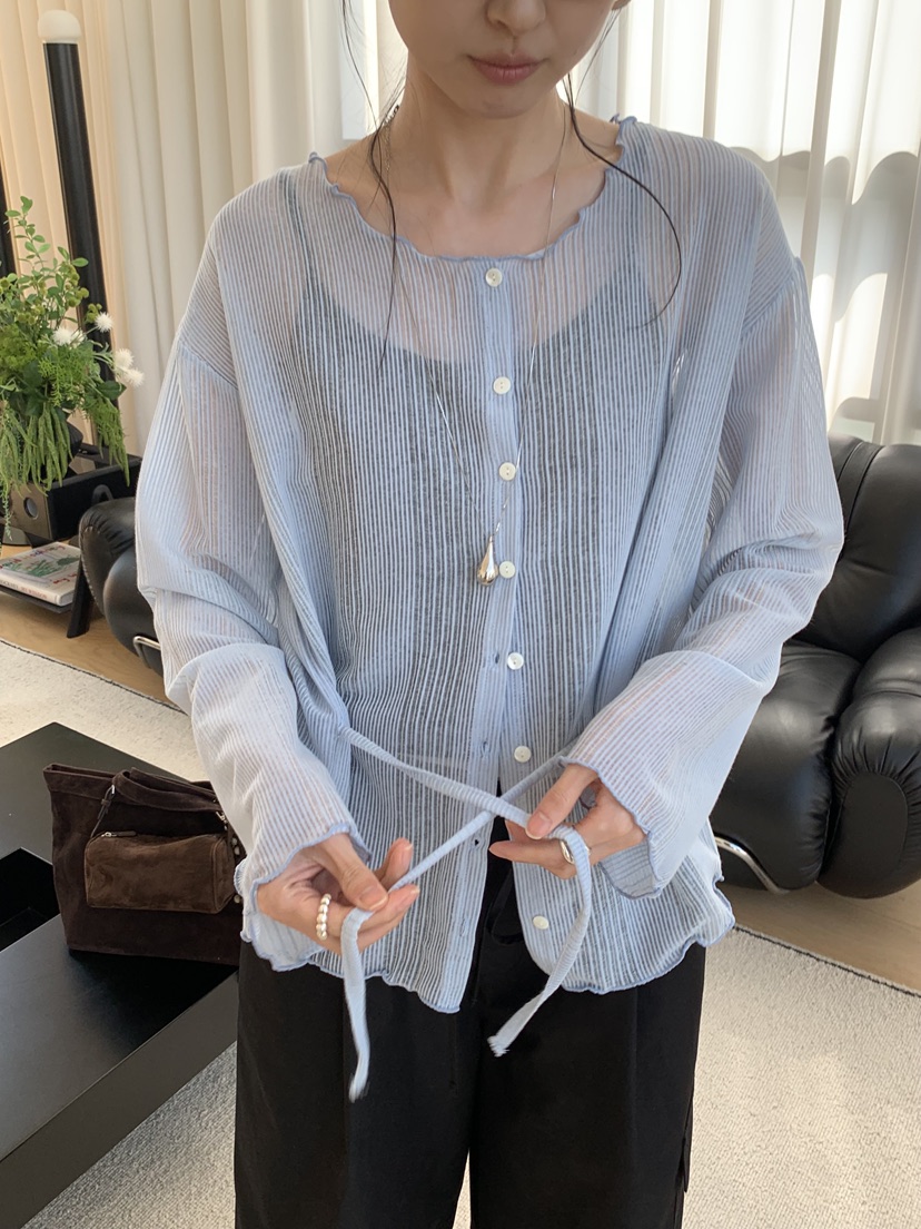 LOFN韓國東大門代購女士新款時尚熱賣休閑人氣26春夏開衫LOFN開衫