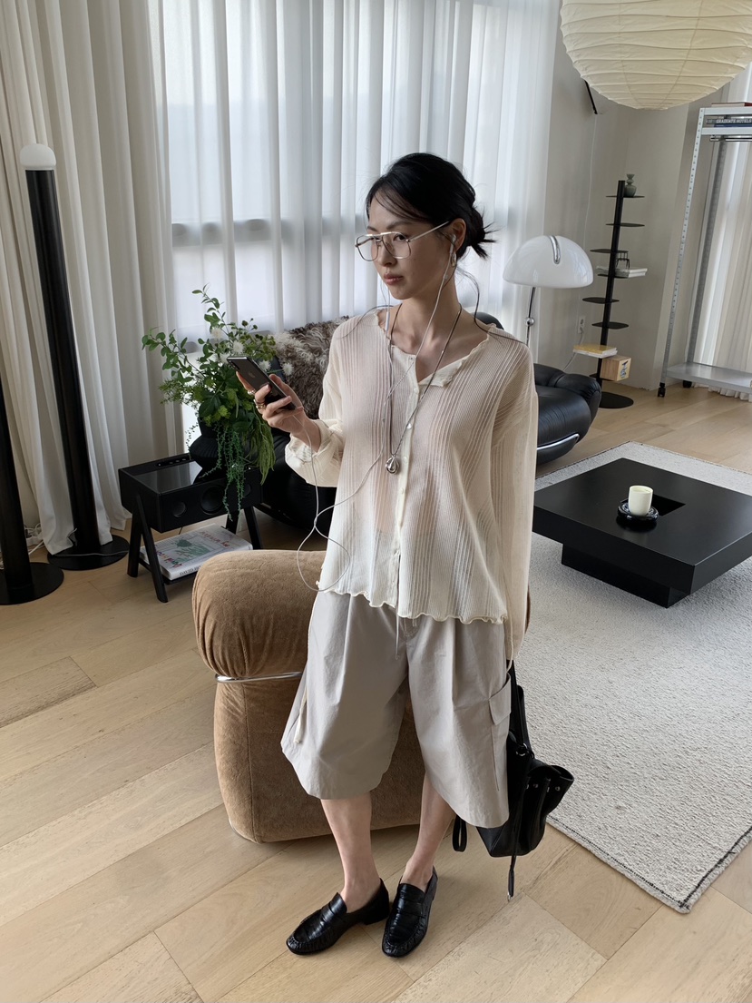 LOFN韓國東大門代購女士新款時尚熱賣休閑人氣26春夏開衫LOFN開衫