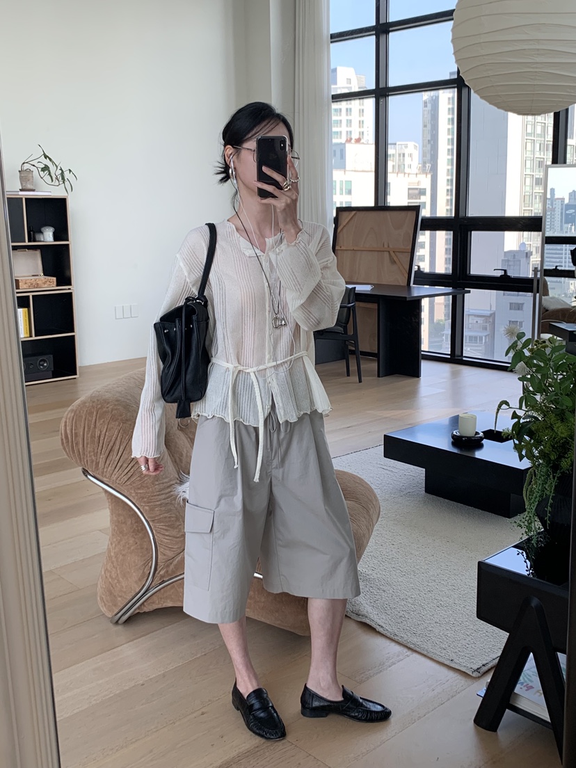 LOFN韓國東大門代購女士新款時尚熱賣休閑人氣26春夏開衫LOFN開衫