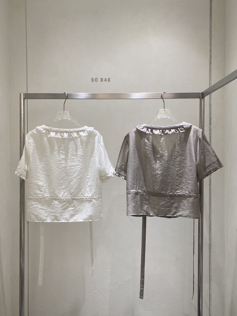 SO BAE韓國東大門直郵女裝新款推薦休閑熱賣26春夏襯衫蕾絲衫SO BAE襯衫/蕾絲衫