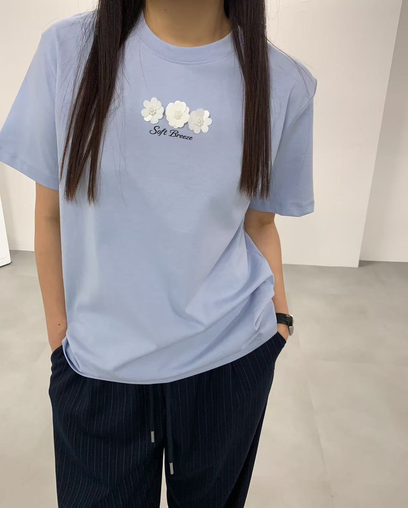 J CRANE-A韓國直郵女士新品26夏季人氣26春夏休閑推薦T恤J CRANET恤