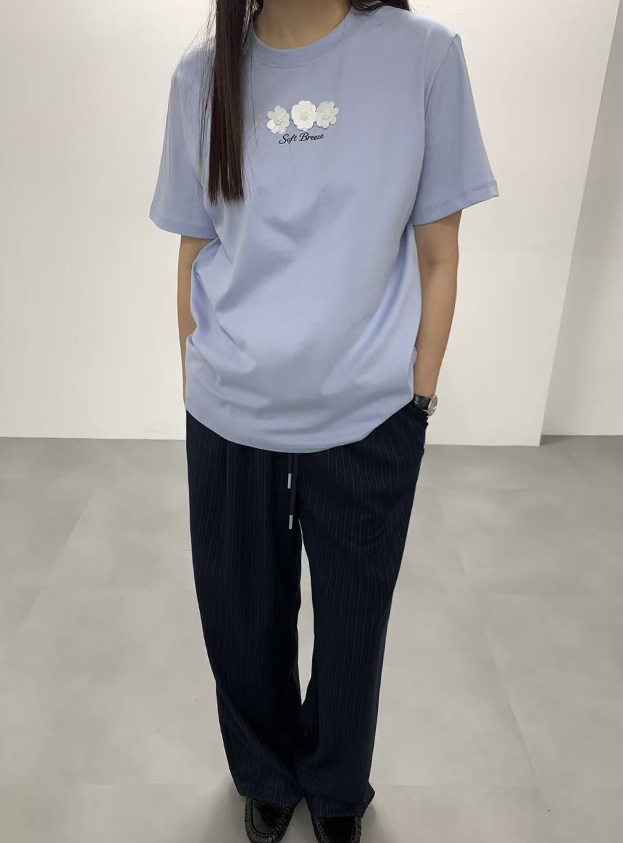 J CRANE-A韓國直郵女士新品26夏季人氣26春夏休閑推薦T恤J CRANET恤