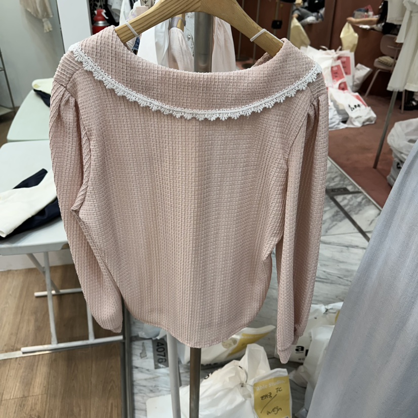 ABLESTUDIO韓國直郵女士新品推薦熱賣人氣襯衫蕾絲衫打折ABLESTUDIO襯衫/蕾絲衫