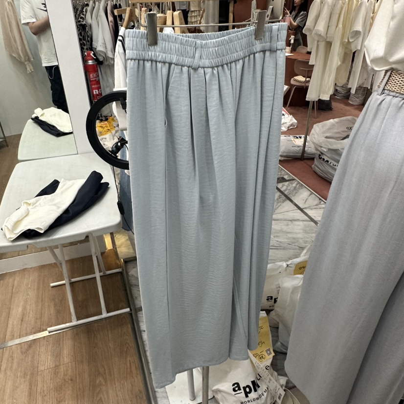 ABLESTUDIO韓國代購女裝新款職業時尚26夏季休閑休閑褲打折ABLESTUDIO休閑褲