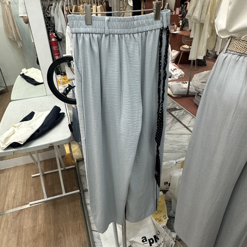 ABLESTUDIO韓國代購女裝新款職業時尚26夏季休閑休閑褲打折ABLESTUDIO休閑褲圖色1