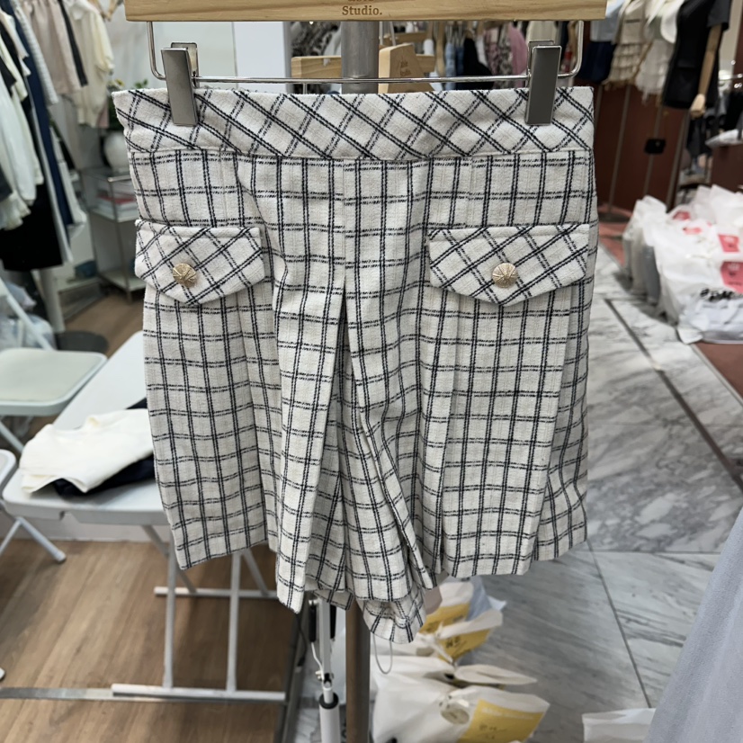 ABLESTUDIO韓國東大門代購女士新款休閑時尚26春夏短褲打折ABLESTUDIO短褲圖色1