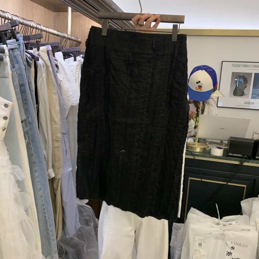 VIRKIN韓國東大門直郵女士新品26春夏推薦人氣半身裙中短裙VIRKIN半身裙/中短裙