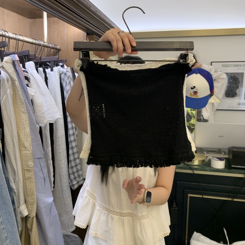 VIRKIN韓國直郵女士新品熱賣推薦人氣休閑職業26夏季吊帶背心VIRKIN吊帶/背心