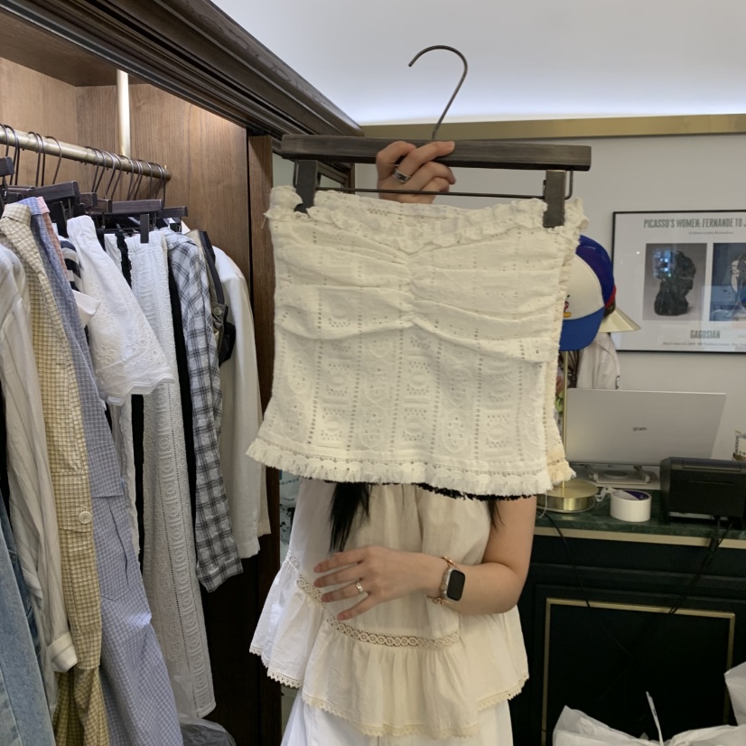 VIRKIN韓國直郵女士新品熱賣推薦人氣休閑職業26夏季吊帶背心VIRKIN吊帶/背心圖色1