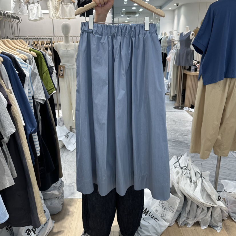REVE-L韓國直郵女士新品26春夏休閑人氣26夏季職業熱賣長裙REVE-L長裙圖色1