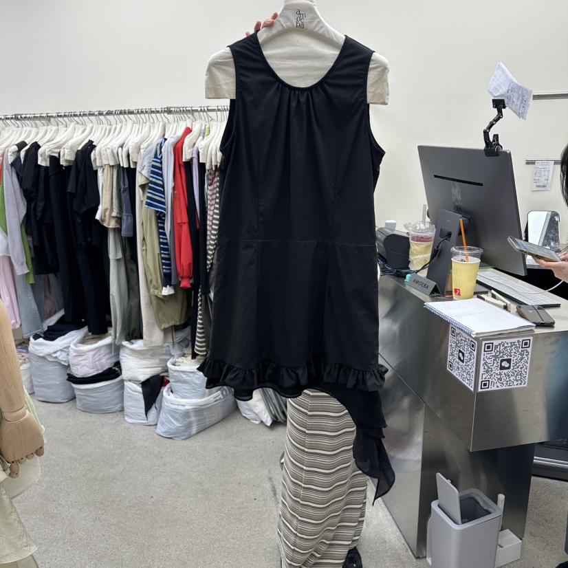 AMOEBA韓國東大門直郵女士新品熱賣人氣26夏季連衣裙不含項鏈AMOEBA連衣裙圖色2