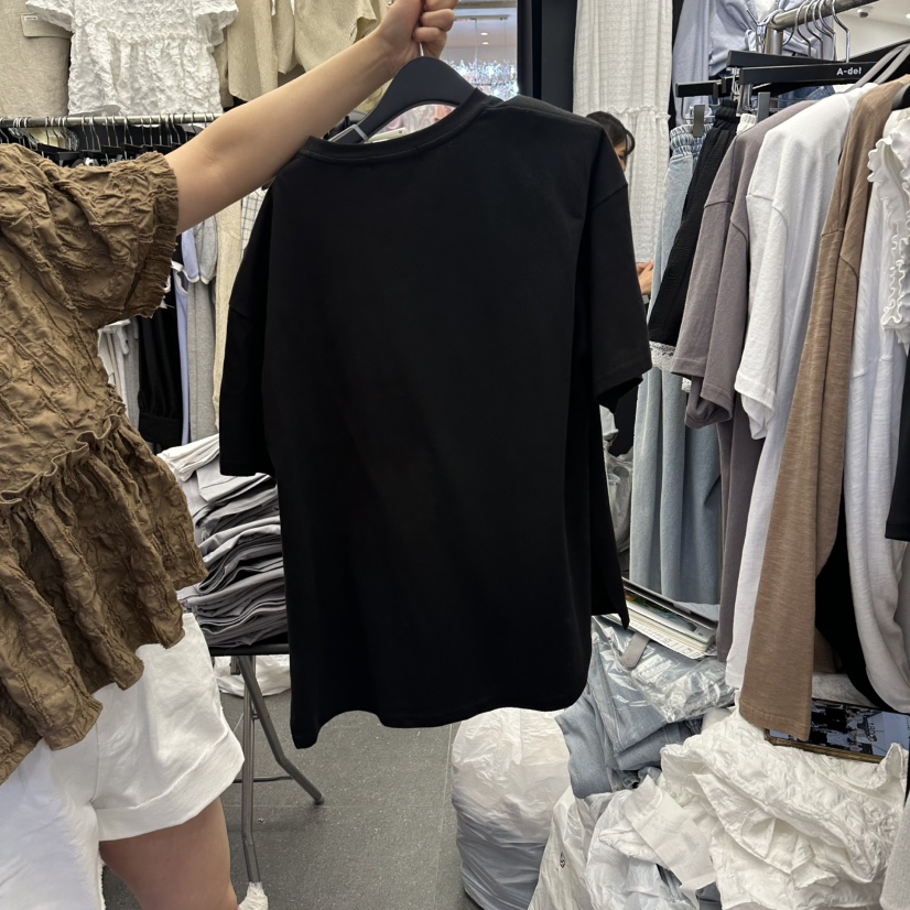 A-DEL韓國代購女士新品26春夏人氣職業休閑時尚熱賣推薦T恤A-DELT恤