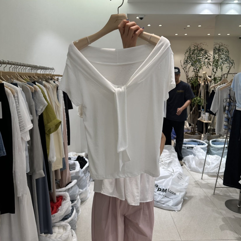 GRACIA韓國直郵女士新品26春夏時尚26夏季推薦熱賣人氣T恤GRACIAT恤圖色1