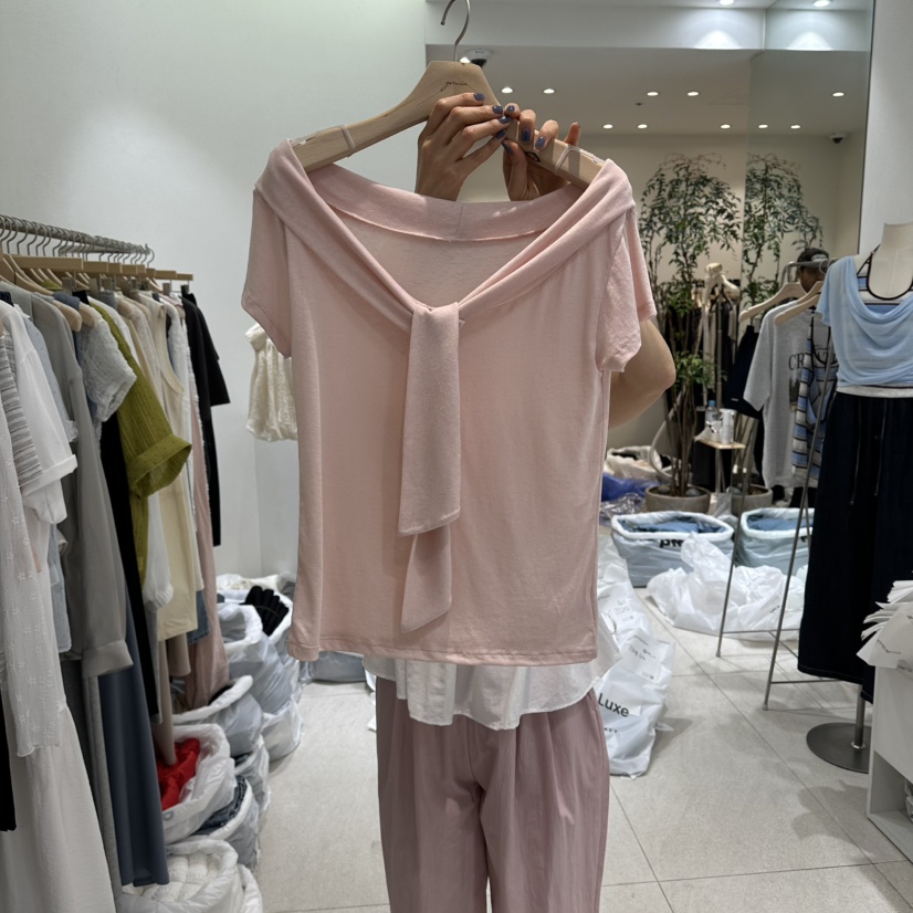 GRACIA韓國直郵女士新品26春夏時尚26夏季推薦熱賣人氣T恤GRACIAT恤圖色3