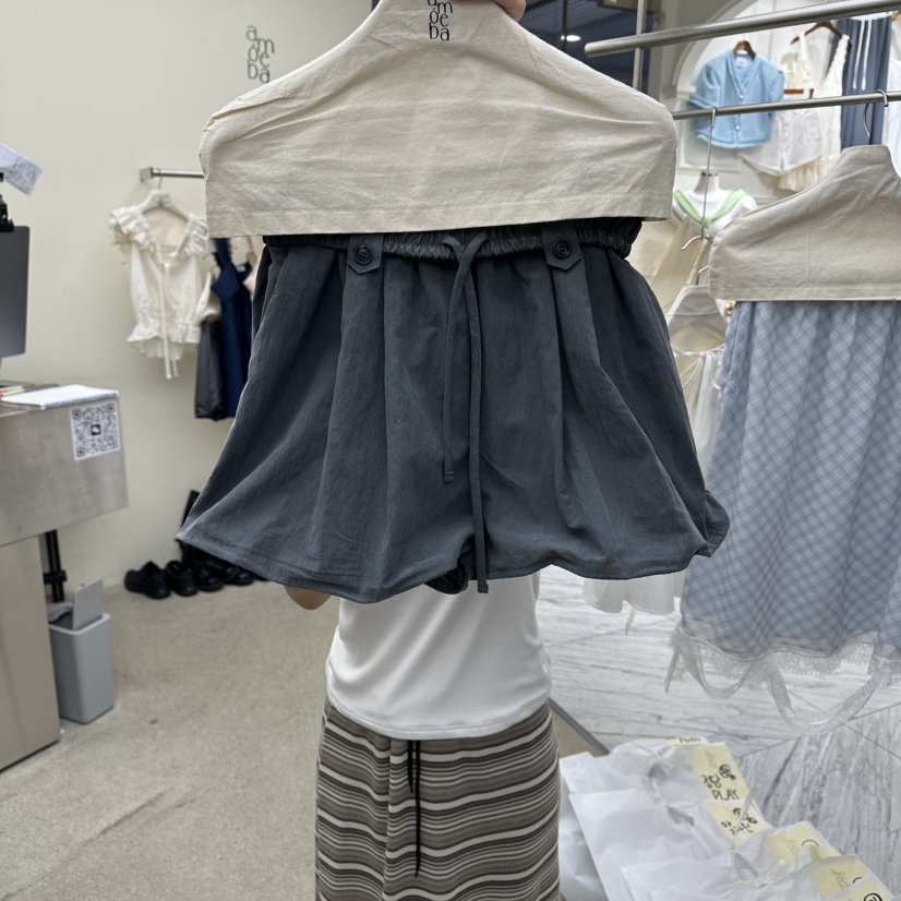 AMOEBA韓國東大門代購女裝新品人氣26夏季職業休閑熱賣短褲AMOEBA短褲圖色2