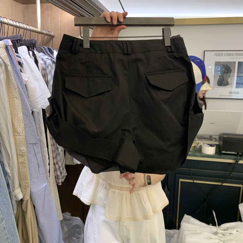 VIRKIN韓國東大門直郵女裝新品人氣熱賣26春夏休閑職業短褲VIRKIN短褲