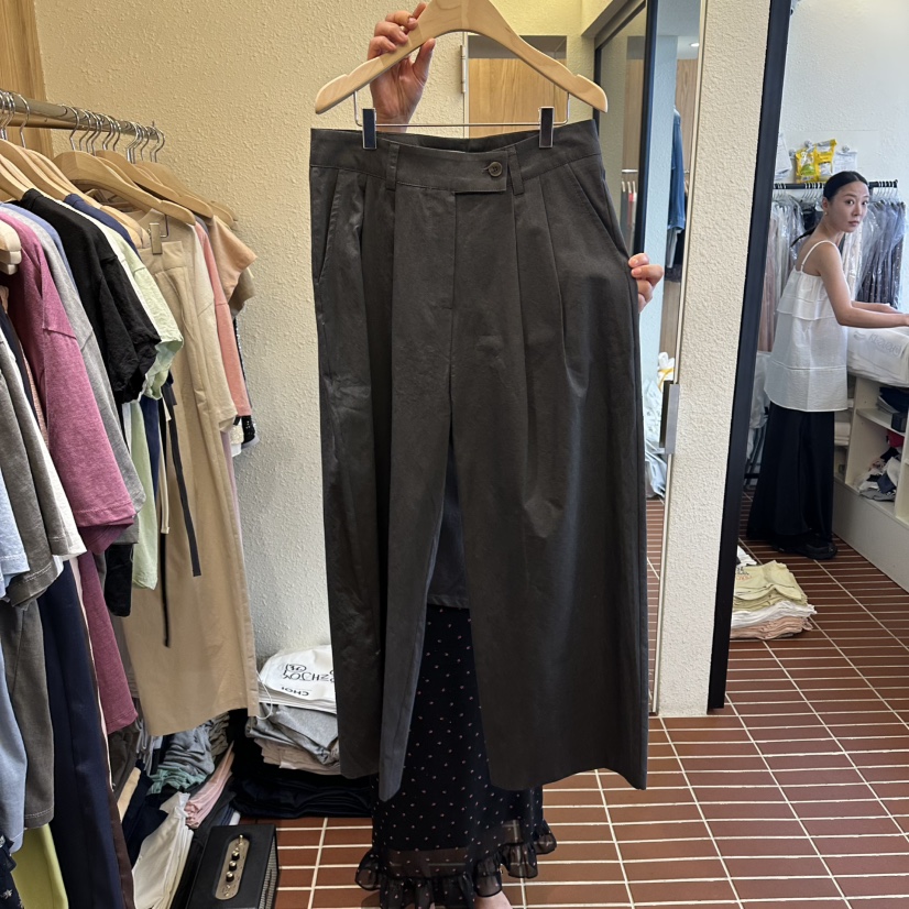 CHOI-L東大門實拍韓國女士新款推薦26春夏人氣時尚休閑褲CHOI休閑褲圖色2