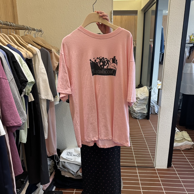 CHOI-L韓國代購女士新品職業人氣時尚熱賣26夏季休閑T恤CHOIT恤圖色2