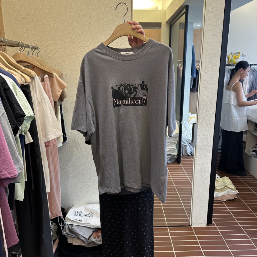 CHOI-L韓國代購女士新品職業人氣時尚熱賣26夏季休閑T恤CHOIT恤圖色3