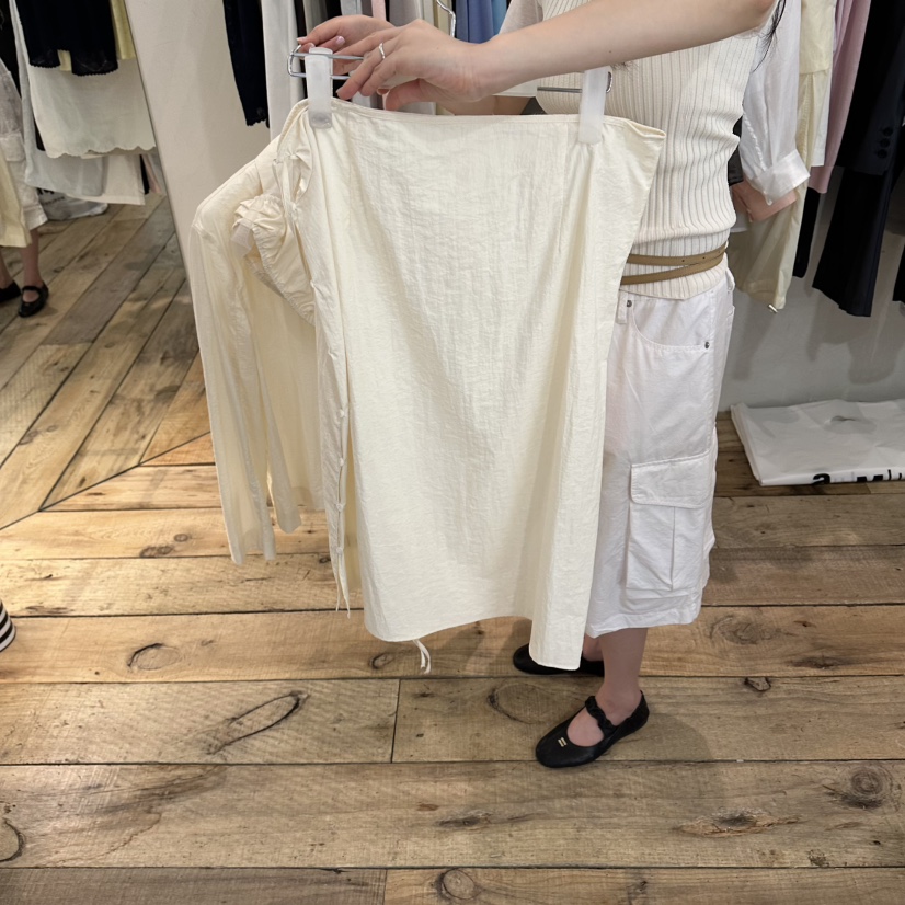 CREAM VILLA韓國東大門代購女士新品26夏季半身裙中短裙裹身裙CREAMVILLA半身裙/中短裙