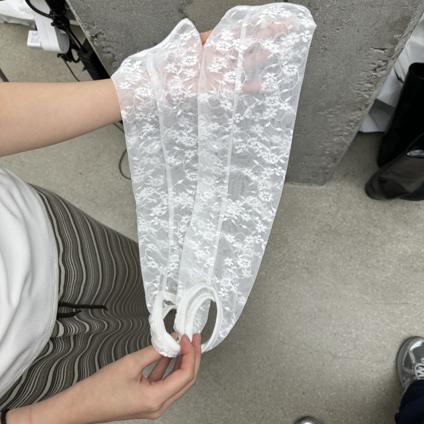 AMOEBA韓國直郵女裝新品職業26夏季26春夏推薦時尚襪子蕾絲AMOEBA襪子
