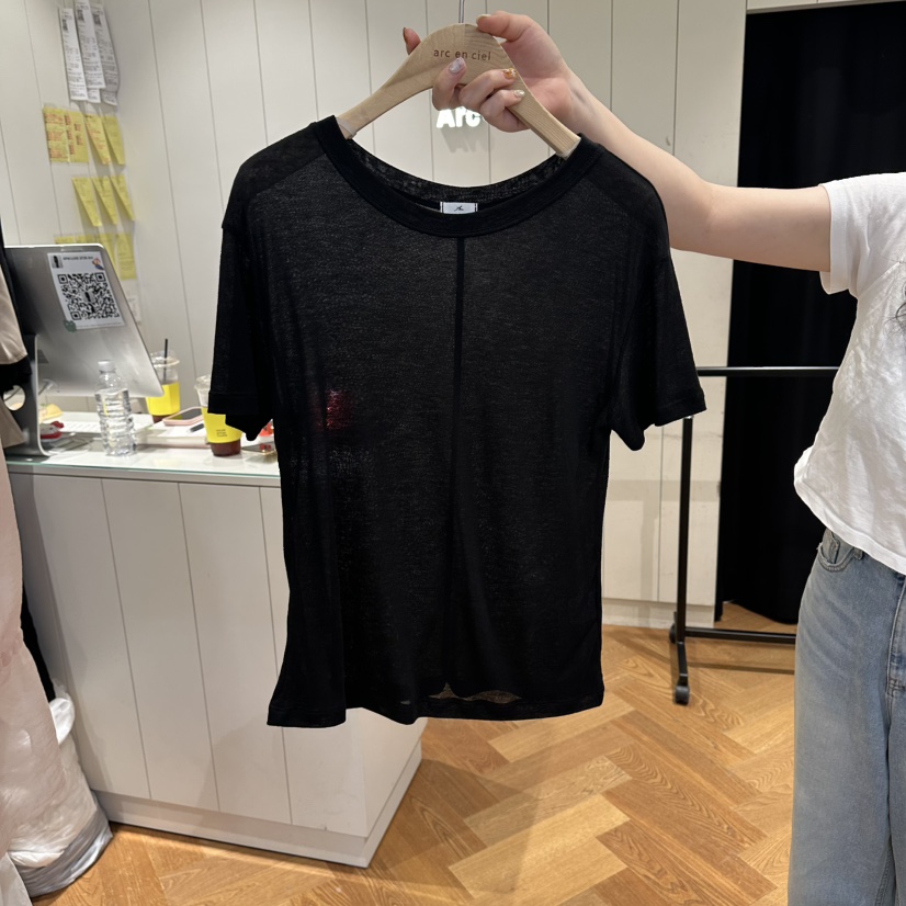 ARC韓國直郵實拍女裝新款26夏季休閑職業推薦人氣熱賣T恤ARC EN CIELT恤圖色5